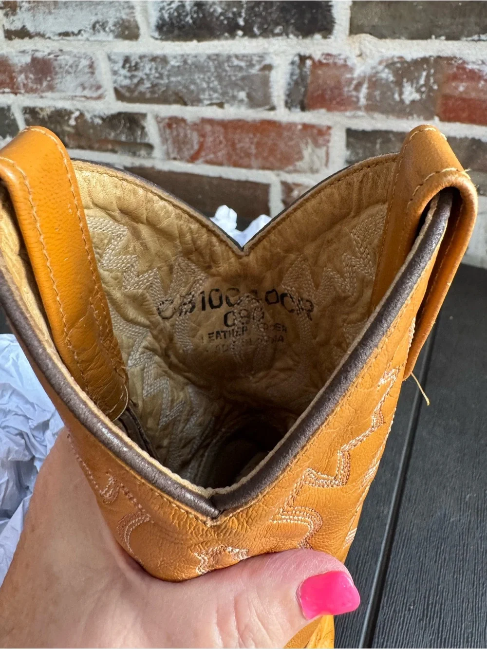 🤠 Handcrafted Vintage Kids Full-Quill Ostrich Cowboy Boots - Size 5 Y